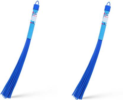 Daily Care Wonder Smart Broom-Pack of 2|Suitable for rough, wet and dry surfaces Plastic Wet Broom