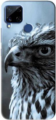 NDCOM Back Cover for Realme C15 Eagle Printed