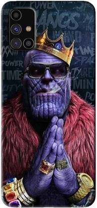 NDCOM Back Cover for Samsung Galaxy M31s Avengers End Game Thanos Printed