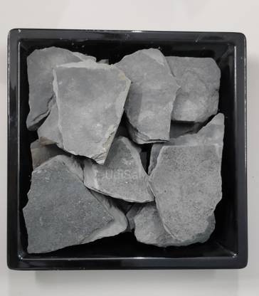 udisai EARTHY BLACK SHALE STONE (1Kg) SLATE STONE PURE & ORIGINAL