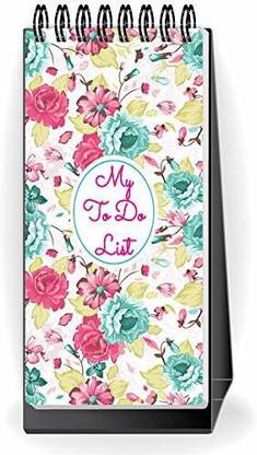 Nourish Desktop Standing To Do List Regular Planner/Organizer Ruled 50 Pages