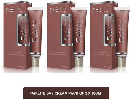 Fairlite day cream - dermatologist recommended dark spot removal cream(pack of 3)20g
