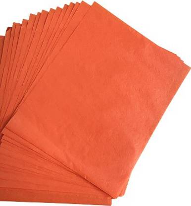 APL Dark Orange NA Paper Gift Wrapper