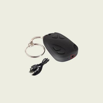 PAROXYSM Hidden Key 808 Portable Keychain Camera HD Recording Security Spy Camera