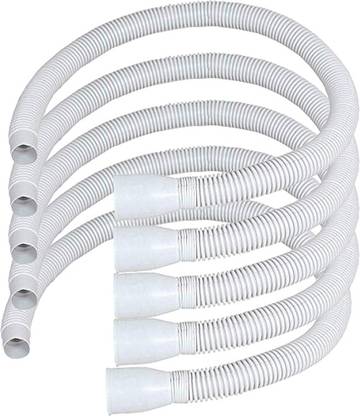 RENVOX Long PVC Socket Waste Drain Pipe for Wash Basin/Kitchen waste pipe Pack of 5 PVC Wash Basin & Kitchen Sink PVC Waste Pipe (Pack of 5) Hose Pipe