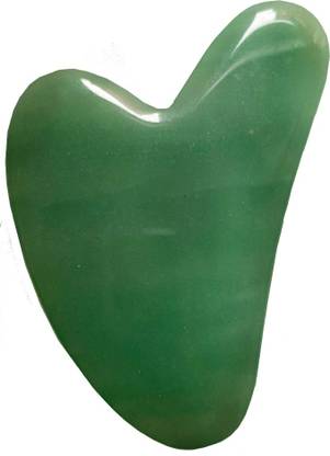 MIDLAND Green Gua Sha Natural Stone Green Jade Gua Sha Massager