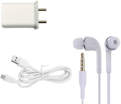 Badger Wall Charger Accessory Combo for Realme C3,Realme Narzo 10A,Realme Narzo 20A, Realme C12 Original Adapter Like Wall Charger, Mobile Power Adapter, Fast Charger, Android Smartphone Charger, High Speed Travel Charger With 1 Meter Micro USB Cable Charging Cable Data Cable