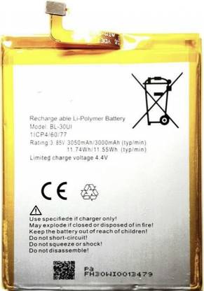 King Elite Mobile Battery For  Itel A62 High Quality Battery (BL-30UI)