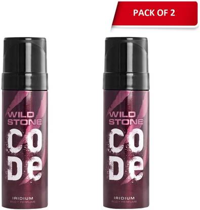 Wild Stone CODE Iridium Perfume Body Spray  -  For Men