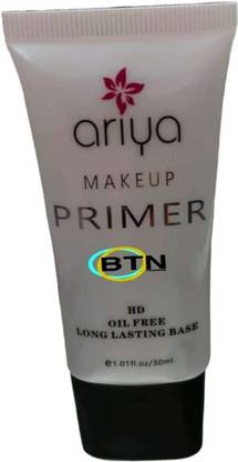 BTN TRADERS Ariya Makeup HD PRIMER OIL FREE Primer - 30 ml (NATURAL) Primer  - 30 ml