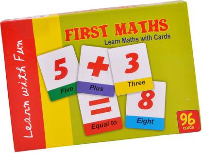 SALEOFF Ravishing Educational MY FIRST MATHS Learn Maths With Cards Puzzle Learning/ Educational Game