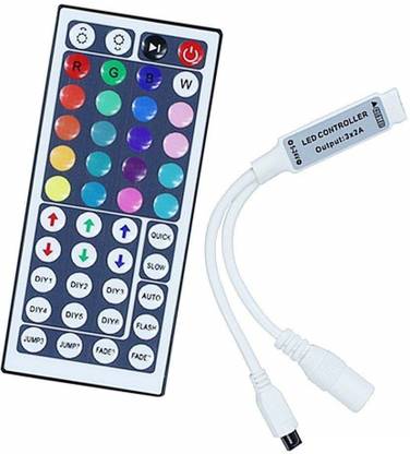 amiciVision 44 Keys IR Remote Controller for RGB 5050 Strip Lights Remote Controller