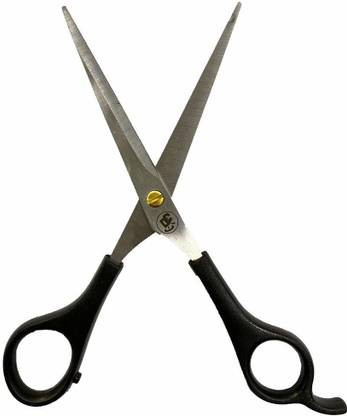 Bella Faccia Moustache/Beard/Eyebrow/Nose Hair Trimming Scissor for Men and Women Professional Stainless Steel Salon Barber Scissor For Multipurpose Use (Size- 6.5 inch) Scissors
