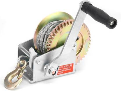 SB Chavan HAND WINCH 1200 LBS 0.3 m Towing Cable