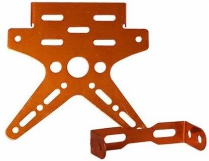 MyBikeZ Adjustable Tail Tidy with Number Plate Holder for Yamaha R15 V3 (Black) Bike Number Plate