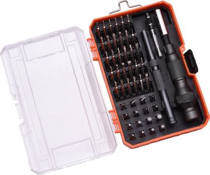 Harden 50PCS Precision Screwdriver Set, Bits Made from CRV Steel, Aluminium Handle - 550150 Screwdriver Bit Set