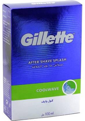 Gillette Cool Wave After Shave Splash (Made in Germany)