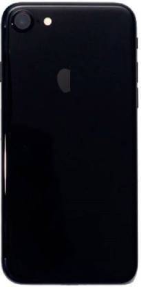 ClickAway Back Replacement Cover for Apple iphone 7 Back Panel (JET BLACK) Back Full Housing Comes With Brand Logo & Side buttons