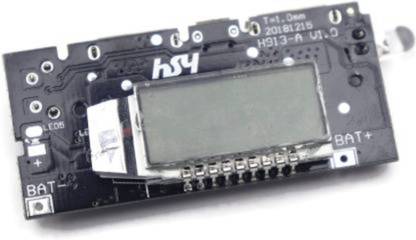 gyzmofreakz LED Display Power Bank Charging Module Circuit Board - DC-DC Step Up Boost Power Supply Module - 5V 1A and 2.1A Dual USB with LCD Monitor Electronic Components Electronic Hobby Kit