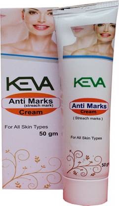 KEVA Anti Marks Cream | Streach mark Cream for Skin Whitening, Tanning And Pigmentation Control Anti-Marks & Spots Removal - 100 gm ( Pack of 2 )
