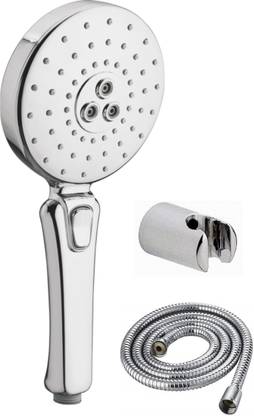 AQUAOZZO 5224 Recto Hand Shower With SS Tube and Wall Hook Faucet Set