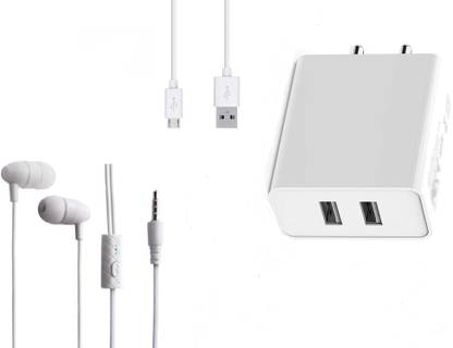 Badger Wall Charger Accessory Combo for Infinix Hot 9 Pro, Infinix Hot 10, Infinix S5 Pro, Infinix Hot 8, Infinix Smart 4 Plus Original Adapter Like Wall Charger, Mobile Power Adapter, Fast Charger, Android Smartphone Charger, Battery Charger, High Speed Travel Charger With 1 Meter Micro USB Cable Charging Cable Data Cable