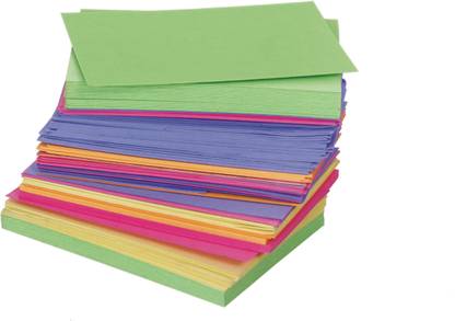 NOZOMI 200 Unruled 2*2.5 inch 220 gsm Coloured Paper