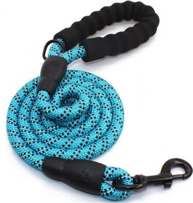PetVogue 4FT Strong Dog Rope Leash with Comfortable Padded Handle and Highly Reflective Threads for Medium and Large Dogs 122 cm Dog Cord Leash