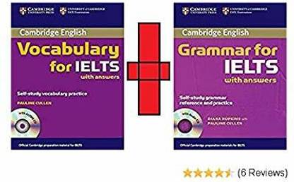 Cambridge Vocabulary For IELTS Book With Answers And Audio CD + Cambridge Grammar For IELTS Student's Book With Answers And Audio CD (Combo Of Grammar And Vocabulary For IELTS)