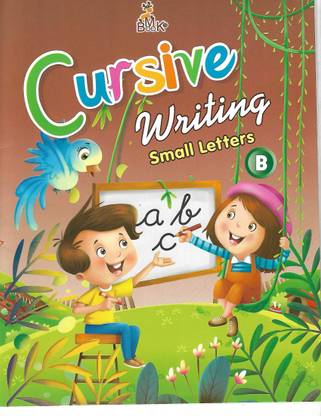 Cursive Writing Small Letter B Activity Book Small Letter Cursive Writing For LKG Age Group 3 To 8