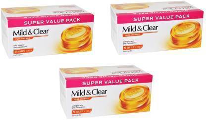 MILD & CLEAR Pure and mild Bathing soap