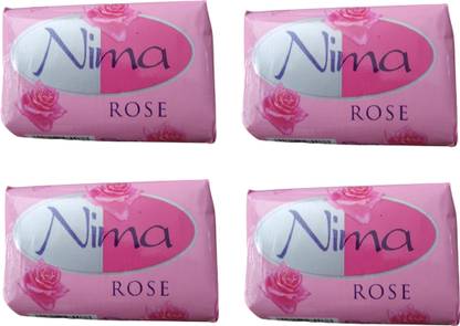 Nima Rose Soap (75 G) - Pack of 4