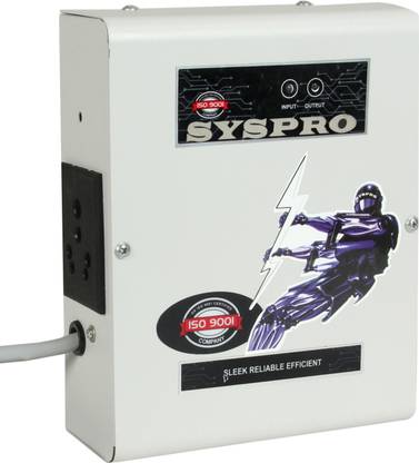 Syspro Captain Z Voltage Stabilizer for Xerox Machine Working Range (170v - 270v) Voltage Stabilizer
