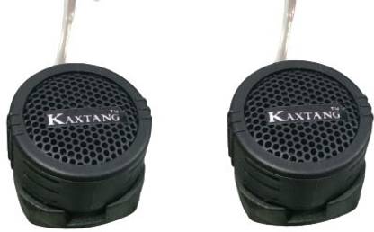 KAXTANG Tweeter 1.5-inch 240 Watts Max Dome Tweeters with Mounting Kit Angle, BLACK, Surface Set of 2 Tweeter Car Speaker 0400DOMETETR Tweeter Car Speaker
