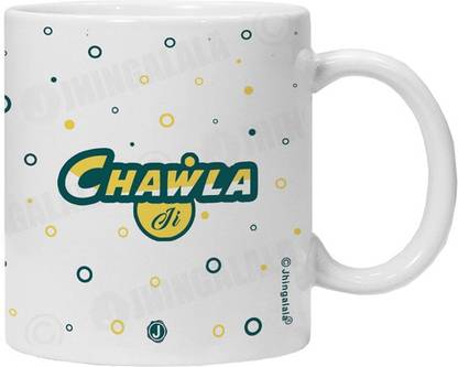 Jhingalala Chawla Ji Surname Printed Gift for Birthday, Anniversary and Any Other Occasion Ceramic Coffee Mug