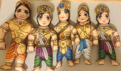 Tringrahi Mahabharat Characters- FIve Pandavas
