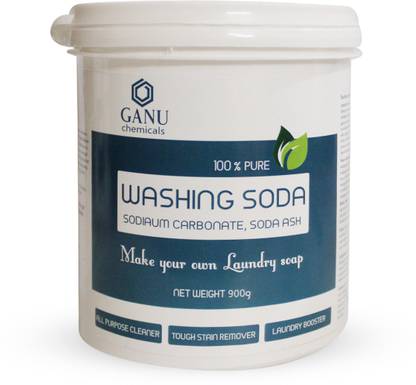 GANU Washing soda 900g ( Soda Ash, Sodium Carbonate) Laundry Booster, Non-Toxic