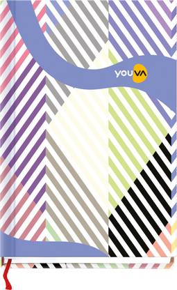 NAVNEET Youva Case Bound My Notes 7.4x10.5 cm Single Line Regular Notebook Single Line 192 Pages