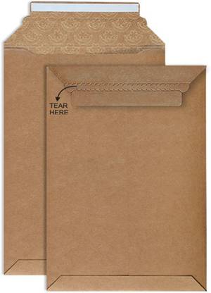 Mehta Envelope Mfg Co Rigid Mailer Envelopes 430 GSM, Stays Flat - No Bend, C4 Size : 12.75 x 9 inches Envelopes