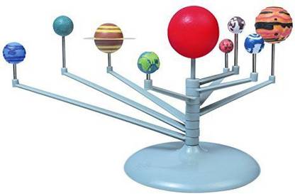 MON N MOL Kids Educational DIY Explore Nine Planets in Solar System Planetarium Painting Science Fair Project Teaching