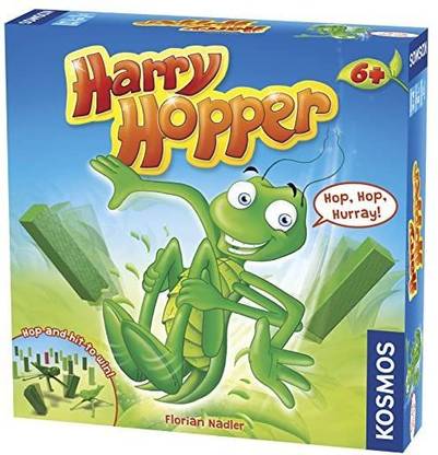 Thames & Kosmos Harry Hopper A Kosmos Game Family-FriendlyFlickingDexterity Fun for 2 - 4 Players s 6+