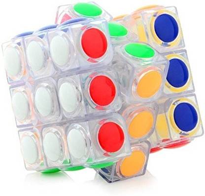 Sukot 3x3 Speed Cube Magic Rubik Cube Transparent