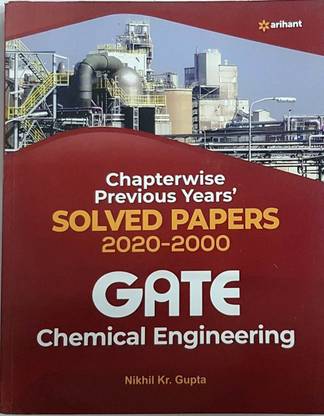 Arihant Gate Chemical Engineering Solved Paper 2000-2020