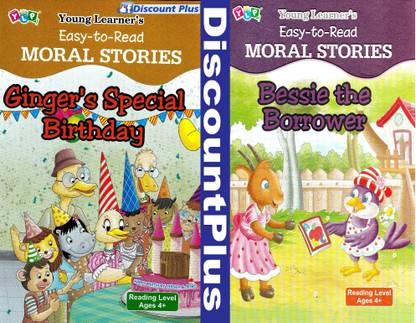Moral Stories Ginger'S Special Birthday Plus Bessie The Borrower Reading Level Ages 4+