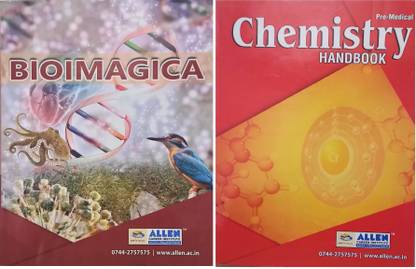 ALLEN CHEMISTRY AND BIOLOGY BIOIMAGICA Handbook Combo For NEET AIIMS Medical Exams Exam