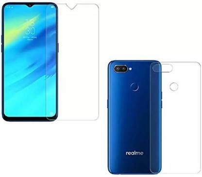 Shell Guard Front and Back Tempered Glass for Realme 2