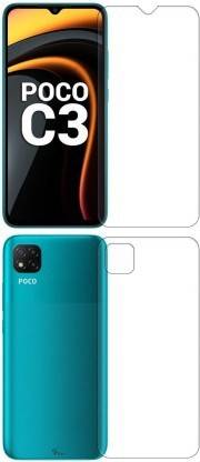 Shell Guard Front and Back Tempered Glass for Poco C3