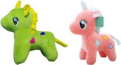 Nihan Enterprises Combo Unicorn Stylish Soft Plush Unicorn Toy Soft Stuffed for Kids  - 10 cm