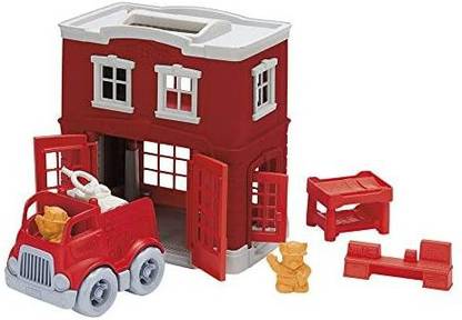 Green Toys Fire Station Playset