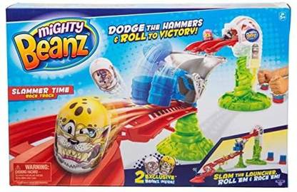 Moose Toys Mighty Beanz Slammer Time Race Track